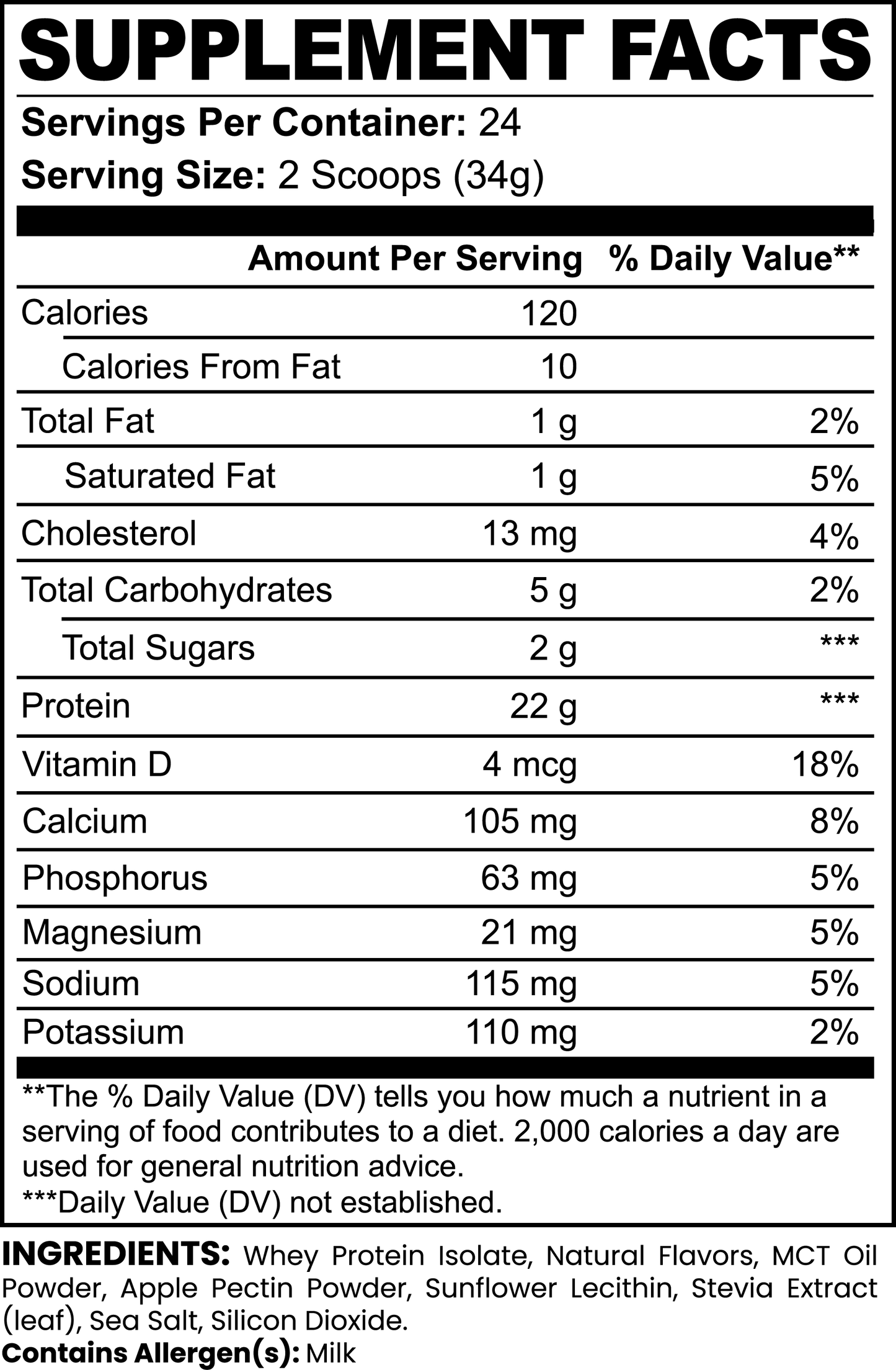 Vanilla Whey Protein